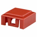 BTNK1040 - CAP TACTILE SQUARE RED