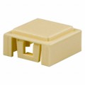 BTNK1080 - CAP TACTILE SQUARE IVORY