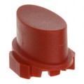 1WP08 - CAP TACTILE OVAL RED