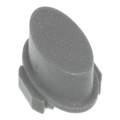 1WP53 - CAP TACTILE OVAL LIGHT GRAY