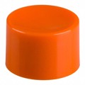 140000480087 - CAP PUSHBUTTON ROUND ORANGE