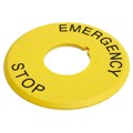 AT222 - NAMEPLATE (EMERGENCY STOP)