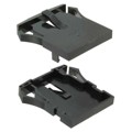 A7P-M-1 - END CAP BLACK FRONT MNT 2PC PT