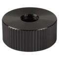 G13KB - GUARD PB KNURLED BLACK ALUMINUM