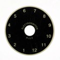 P112 - DIAL PLATE 1-12 DIGIT 1.87" DIA