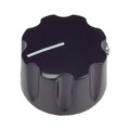 1914N - KNOB ROTARY ROUND .25"DIA SHAFT