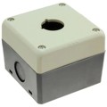 FB1W-111Z - ENCLOSURE 1 HOLE BOX BEIGE