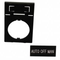 HWAM-301 - 22MM AUTO-MAN-OFF NAMEPLATE