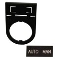 HWAM-201 - 22MM AUTO-MAN NAMEPLATE