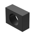 61-9230.0 - KEYLOCK FRONT BEZEL BLACK 15,3X2