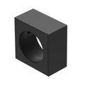 61-9220.0 - KEYLOCK FRONT BEZEL BLACK 15,3X1
