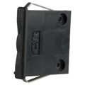413402000 - HDWR ENDPLATE SER 3 FRNT MNT BLK