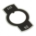 U19 - SWITCH PLATE ON-OFF
