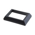 02-967.0 - FRONT BEZEL BLACK RAISED 24X36 P