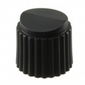 11K5029-KCNB - KNOB PLASTIC 1/4" DIA BLACK