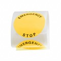 HWAVF-27 - STICKER EMERGENCY STOP