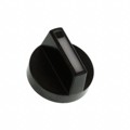 52-928.9 - ROTATING KNOB BLACK/WHITE D18 PL