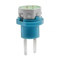 AT634F12 - LED QUAD ELEMENT W/RES 12V GREEN