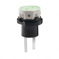 AT634F05 - LED 1 ELEMNT GRN 5V T1 1/4 BIPIN