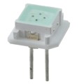 AT627F12 - LED QUAD ELEMENT W/RES 12V GRN