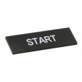 A22Z-3443B-3 - LEGEND PLATE STD "START" A22 SER