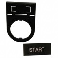 HWAM-123 - 22MM START NAMEPLATE