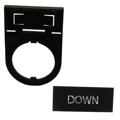 HWAM-103 - 22MM DOWN NAMEPLATE