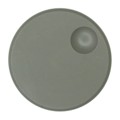 11K5020-KCAG - KNOB PLASTIC 1.5" DIA GRAY