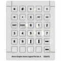 GSA0T203 - KIT LEGEND SET A 0-9 ARROW 26PC