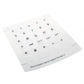 GSF0T203 - KEY LEGEND SET F 0-9,+,-,# 25PC