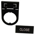 HWAQ-102 - 22MM CLOSE NAMEPLATE