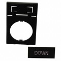 HWAQ-103 - 22MM DOWN NAMEPLATE