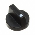 52-928.0 - ROTATING KNOB BLACK D18 PLASTIC