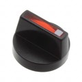 52-928.20 - ROTATING KNOB BLACK/RED D18 PLAS