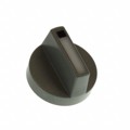 52-929.9 - ROTATING KNOB GRAY/WHITE D18 PLA