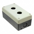 FB2W-211Z - ENCLOSURE 2 HOLE BOX BEIGE