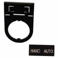 HWAM-206 - 22MM HAND-AUTO NAMEPLATE