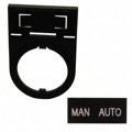 HWAM-211 - 22MM MAN-AUTO NAMEPLATE
