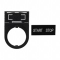 HWAM-221 - 22MM START-STOP NAMEPLATE