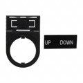 HWAM-223 - 22MM UP-DOWN NAMEPLATE