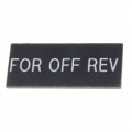 HWNP-306 - NAMEPLATE INSERT