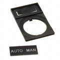 HWAQ-201 - 22MM AUTO-MAN NAMEPLATE
