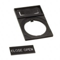 HWAQ-202 - 22MM CLOSE-OPEN NAMEPLATE