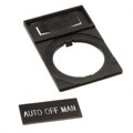 HWAQ-302 - 22MM AUTO-OFF-MAN NAMEPLATE