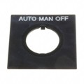 HWAS-301 - 22MM AUTO-MAN-OFF NAMEPLATE