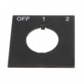HWAS-311 - 22MM OFF-1-2 NAMEPLATE