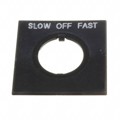 HWAS-313 - 22MM SLOW-OFF-FAST NAMEPLATE