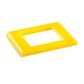 AT207E - SW CAP .614" BEZEL YELLOW