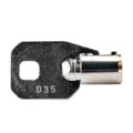 AT4152-035 - SW KEY TUBULAR HIGH SECURITY #35