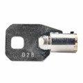 AT4152-028 - SW KEY TUBULAR HIGH SECURITY #28